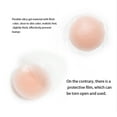 thumbnail image 3 of maskred 4 Pairs Reusable Self Adhesive Silicone Breast Round Flower Breast Pads, 3 of 6
