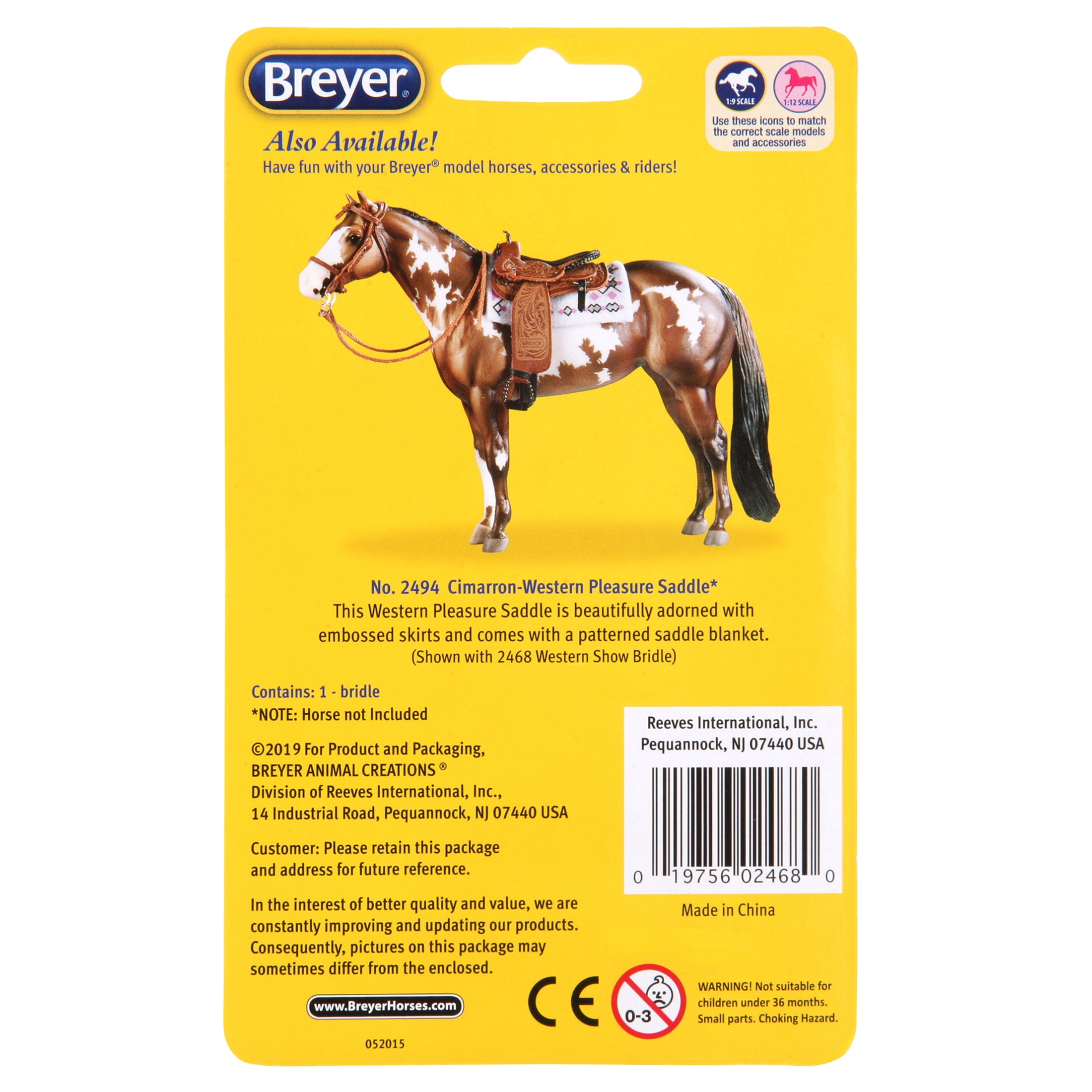 Breyer Traditional Series Western Show Bridle Toy Horse Accessory ...