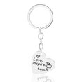 thumbnail image 4 of mmirethe Creative Teacher Keychain Heart-shape Key Chain Stainless Steel Chic Design Charms Pendants for Practical Gifts D1270-2 5Set, 4 of 6