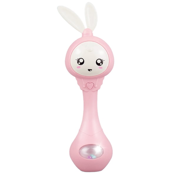 Sonajero musical iluminado para bebé, juguete sensorial musical con sonido, palo rítmico musical, juguetes educativos