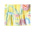 thumbnail image 6 of Girls Dress Tank Smocked Dress Yellow Flower 6 Years, 6 of 6