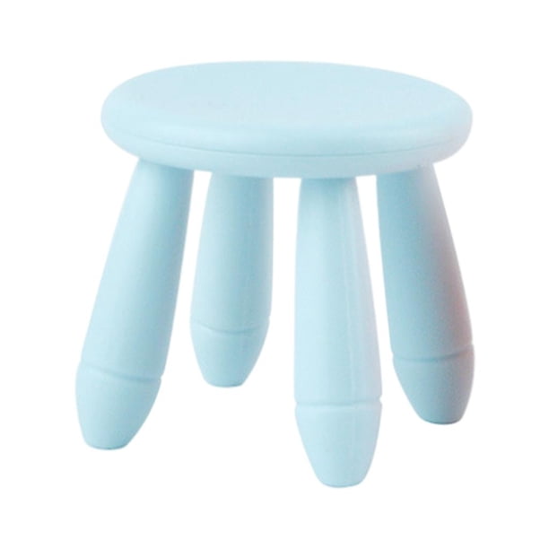 Sillas en miniatura para casa de muñecas a escala 1/12, accesorios para casa de muñecas, muebles y decoración. Azul claro