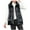 Black, variant on WCMZJ Women Puffer Vest Sleeveless Winter Zip Up Outerwear Warm Stand Collar Jacket Padded Gilet with Pockets White 3XL