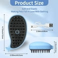 thumbnail image 4 of 3-in-1 Electric Pet Grooming Brush With Steam & Spray Function - USB Rechargeable Cat/Dog Deshedding Comb For Shedding Control, Massage, And Coat Cleaning (Cute Whale Design), 4 of 6