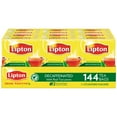 Lipton Black Tea, Decaffeinated, Tea Bags 144 Ct