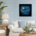 thumbnail image 3 of Stupell Industries Contemporary Impressionist Manta Rays Black Framed Giclee Art, 24 x 24, by Tobe Fonseca, 3 of 8