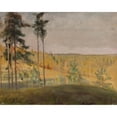 thumbnail image 3 of Jan Ciągliński 14x12 Black Modern Framed Museum Art Print Titled - Terioki - Finland (1902), 3 of 5
