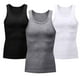 thumbnail image 2 of Penkiiy 3 Pack Camisetas de compresión atlética para hombres Entrenamiento sin mangas Tanque Top Sports Base Layer Running Basketball, 2 of 8