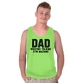 thumbnail image 3 of Dad Walking Talking ATM Machine Funny Tank Top Sleeveless Tee Men Brisco Brands M, 3 of 6
