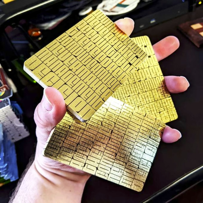 Gold RTFM: Real Tales From Machines by Relativity Playing Cards