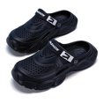 thumbnail image 5 of HXWCHs Clogs for Men on Rubber Clogs Summer Water Shoes Gardening Shoes Size: 9 Black, 5 of 9