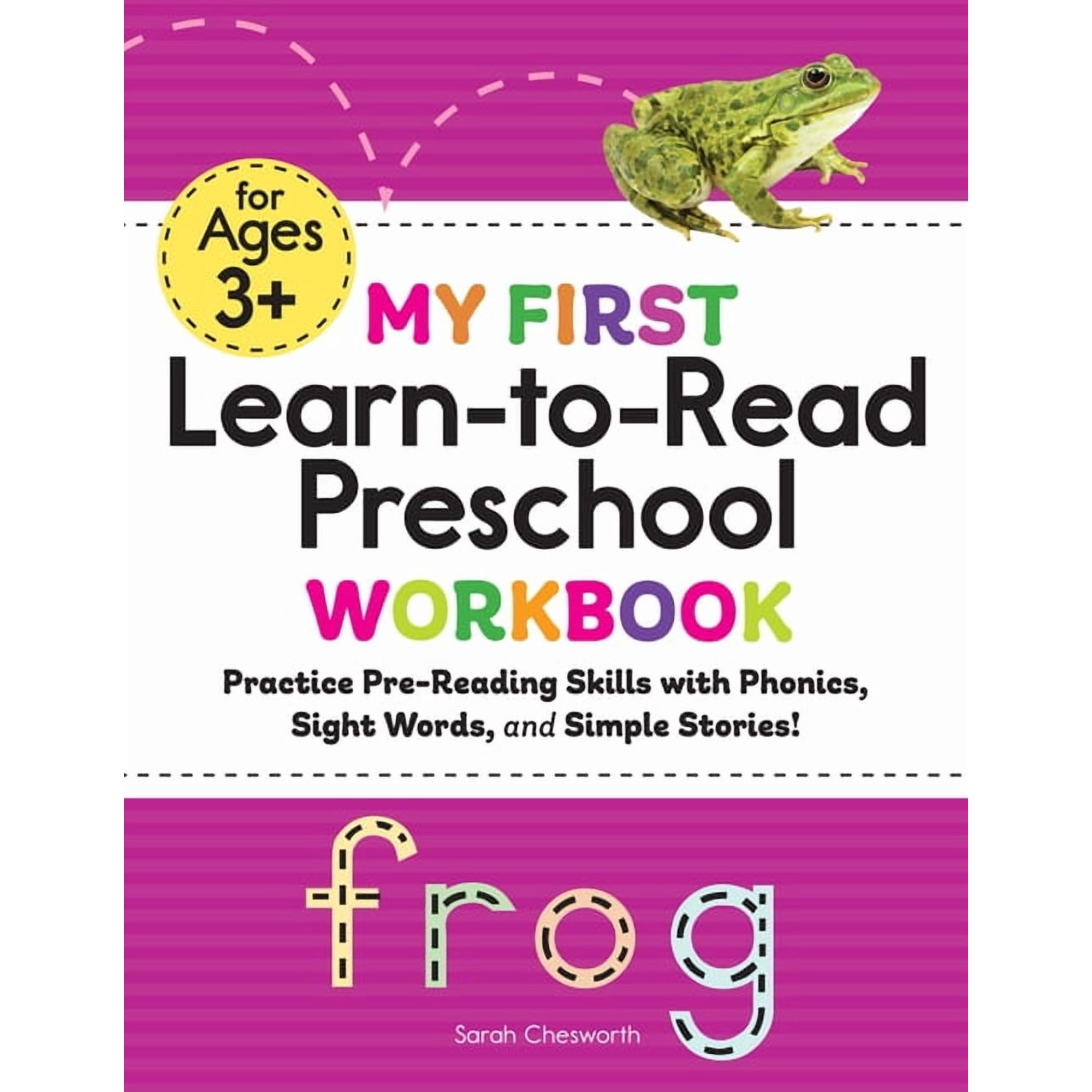 My First Preschool Skills Workbooks My First Learn-To-Read Preschool Workbook: Practice Pre-Reading Skills with Phonics, Sight Words, and Simple Stories!, (Paperback)