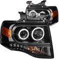 thumbnail image 1 of 07-14 Phares d'Expédition Projecteur Noir Clair avec Ambre, 1 of 1