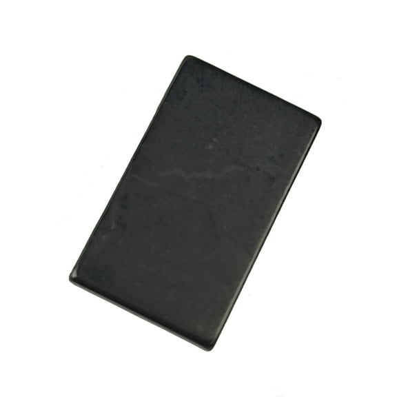 Mobile Phone Crystal Square Stickers Carvings Natural Shungite Back Sticker for Smartphone