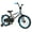 Black, variant on Costway 12" Kids Bike with Adjustable Saddle Handlebar Removable Training Wheels Handbrake Pink