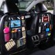 thumbnail image 4 of Organizador de coche, organizador de coche para niños de fácil cuidado, organizador trasero de coche con mucho espacio de almacenamiento, protector de asiento de coche para niños (1 pieza negra), 4 of 5