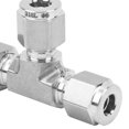 thumbnail image 1 of Conector De Virola De Compresión, Conector De Virola En T Duradero Sin Soldadura, Conexión Firme Resistencia A La Vibración Buen Sellado Para 0.Impa-15Mpa Menos O Igual A 450, 1 of 7