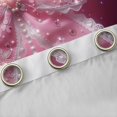 thumbnail image 4 of Manfei Princess Bow Knot Curtains Pack of 2 (42x84 Each), Dreamy Pearl Jewelry Curtains Blackout, Purple Pink Living Room Curtains, Luxury Home Decor, 4 of 6
