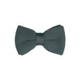 thumbnail image 1 of CORBATA DE LAZO PREATADA PARA HOMBRES INSPIRADA CHIC, CON CORREA AJUSTABLE, DE COLOR SÓLIDO, TEJIDA, GRIS OSCURO, 1 of 5