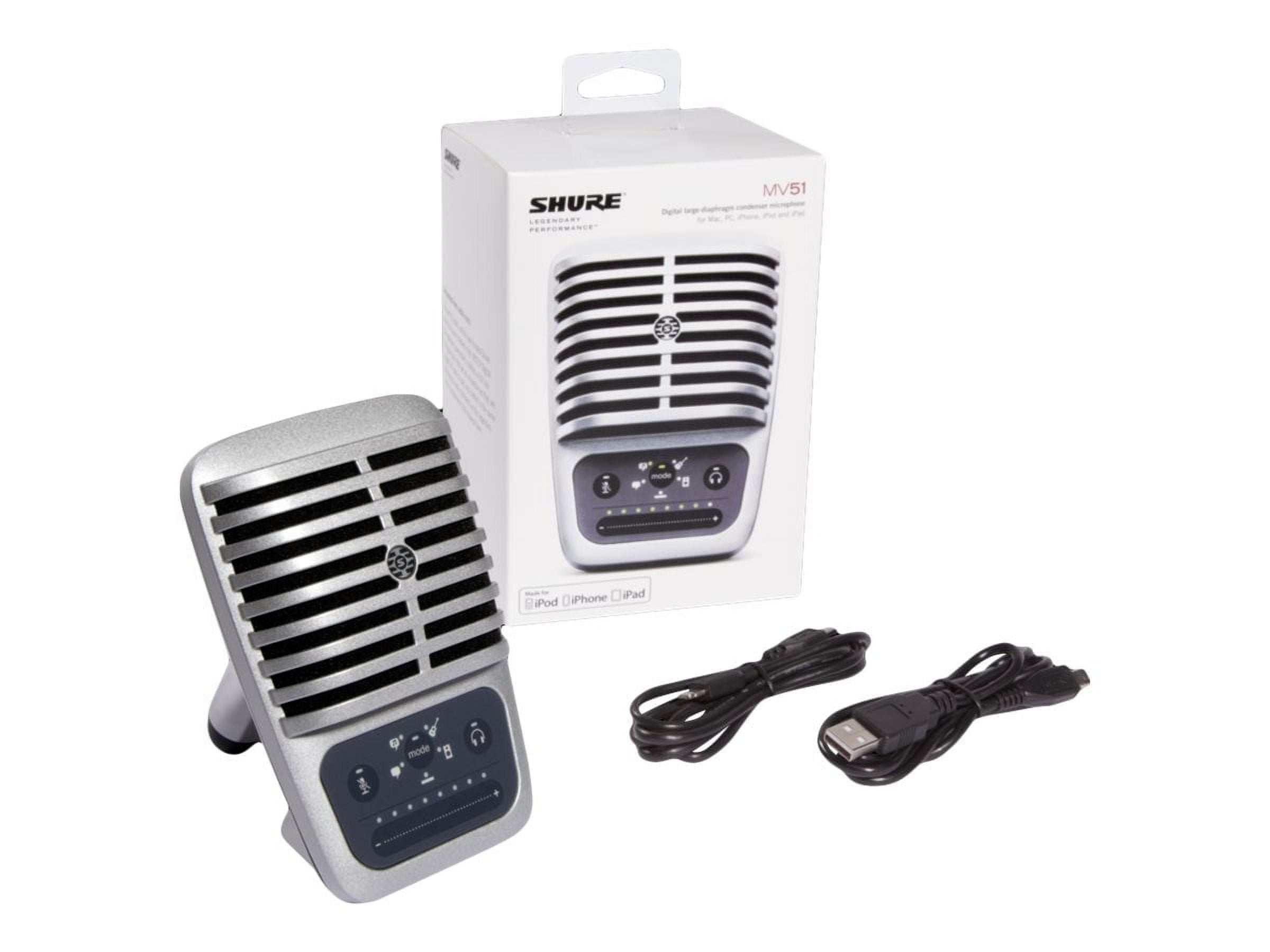【SALE‼️】SHURE MV51 Shure Motiv MV51 Digital Large Diaphragm Condenser