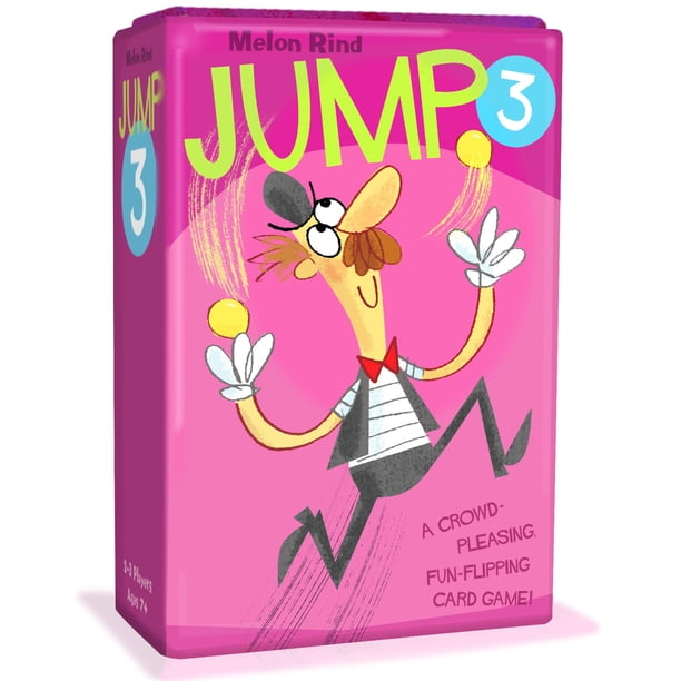 Melon Rind Jump 3 Juego De Matemáticas Para Niños (Mayores De 7 Años) Divertido Juego De Cartas De 3 Múltiplos: Atractivo Juego De Matemáticas Para Niños Regalo Perfecto Para Las Noches De Juegos Navi
