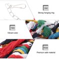 thumbnail image 2 of Raindrops Parrot Cotton Rope Hanging Ring Swing Assorted Color 1Set, 2 of 5