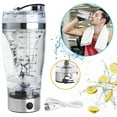 thumbnail image 5 of EIMELI Electric Mixing Cup Protein Automatic Shaker Bottle 450ml Portable Vortex Mixer Cup Leakproof Sports Bottle USB Charge, 5 of 7