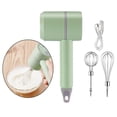 thumbnail image 3 of Abbracc Baosity Wireless Portable Hand Mixer USB Hand Blender 3-Speed Lightweight High Green1, 3 of 9