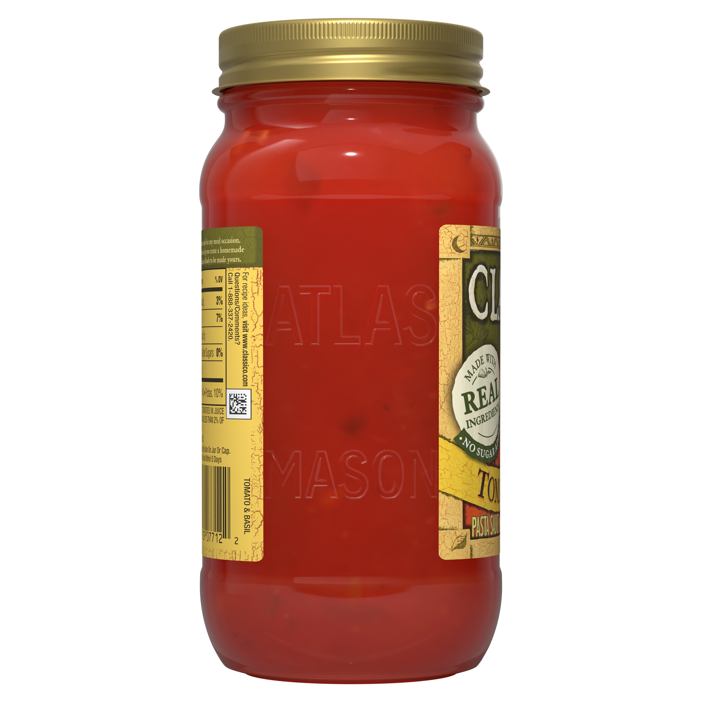 Classico Tomato & Basil Spaghetti Pasta Sauce, 24 oz. Jar - image 13 of 18