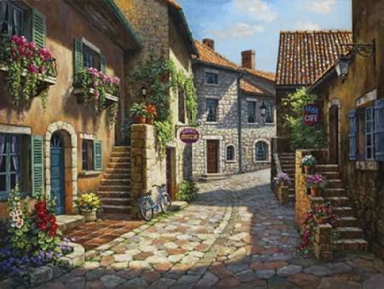 Rue De Village Canv