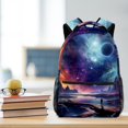 thumbnail image 5 of Lightweight Backpack Galaxy School Bag Travel Laptop Daypack for Men Women Casual Rucksack, 5 of 6