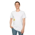 thumbnail image 5 of Pizza Crust Humor Flip Flops Heels Men Women TShirt, 5 of 8