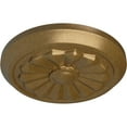 thumbnail image 3 of Ekena Millwork 7 7/8"OD x 1 1/8"P Olivia Ceiling Medallion (Fits Canopies up to 2 1/8"), Hand-Painted Pale Gold, 3 of 7