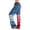 Royal BlueC-4035aa, variant on AHMOMEI 4th of July Women Pajamas Pants Drawstring Straight Leg Womens Lounge Pant Independence Day Sleepwear Pj Bottoms