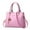 02 Pink, variant on Casual Leather Messenger Bag Large Capacity Handbag Fashion Womens Bag A