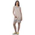 thumbnail image 5 of Moomaya Printed Scoop Neck Dress Sleeveless Evening Dresses Women Shift Dress, 5 of 6