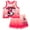 Red, minnie mouse, variant on Disney Minnie Mouse Jersey Athletic Tank Top and Shorts Outfit Set Toddler to Big Kid