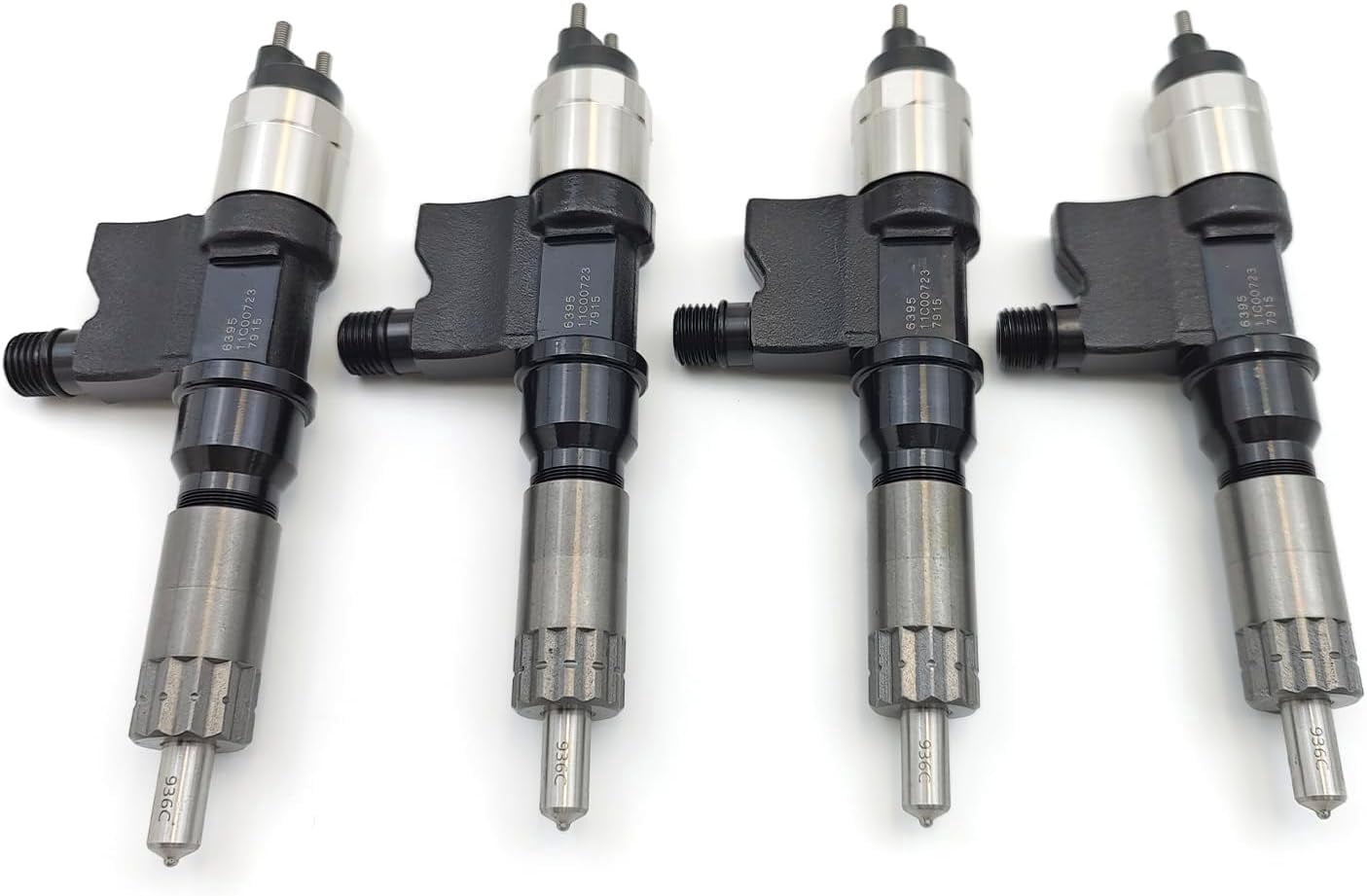 4X Fuel Injector 095000-6395 Compatible with DENSO ISUZU 5.2L 4HK1 7.8L 6HK1 Engine