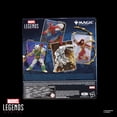 thumbnail image 6 of Marvel Legends Series Magic: The Gathering Agent Anti-Venom, 6" Spider-Man Action Figure plus Exclusive Foil Trading Card, 6 of 15