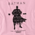 thumbnail image 2 of Batman Paislety Silhouette Women's T Shirt, Pink, Medium, 2 of 6