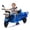 Blue, variant on Kids Ride on Truck Car, 3-Wheel 12V Ride on Toy Electric Cars for Kids w/ Music, Large Storage Space-Red