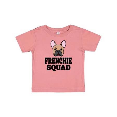 

Inktastic Dog Frenchie Squad Gift Baby Boy or Baby Girl T-Shirt