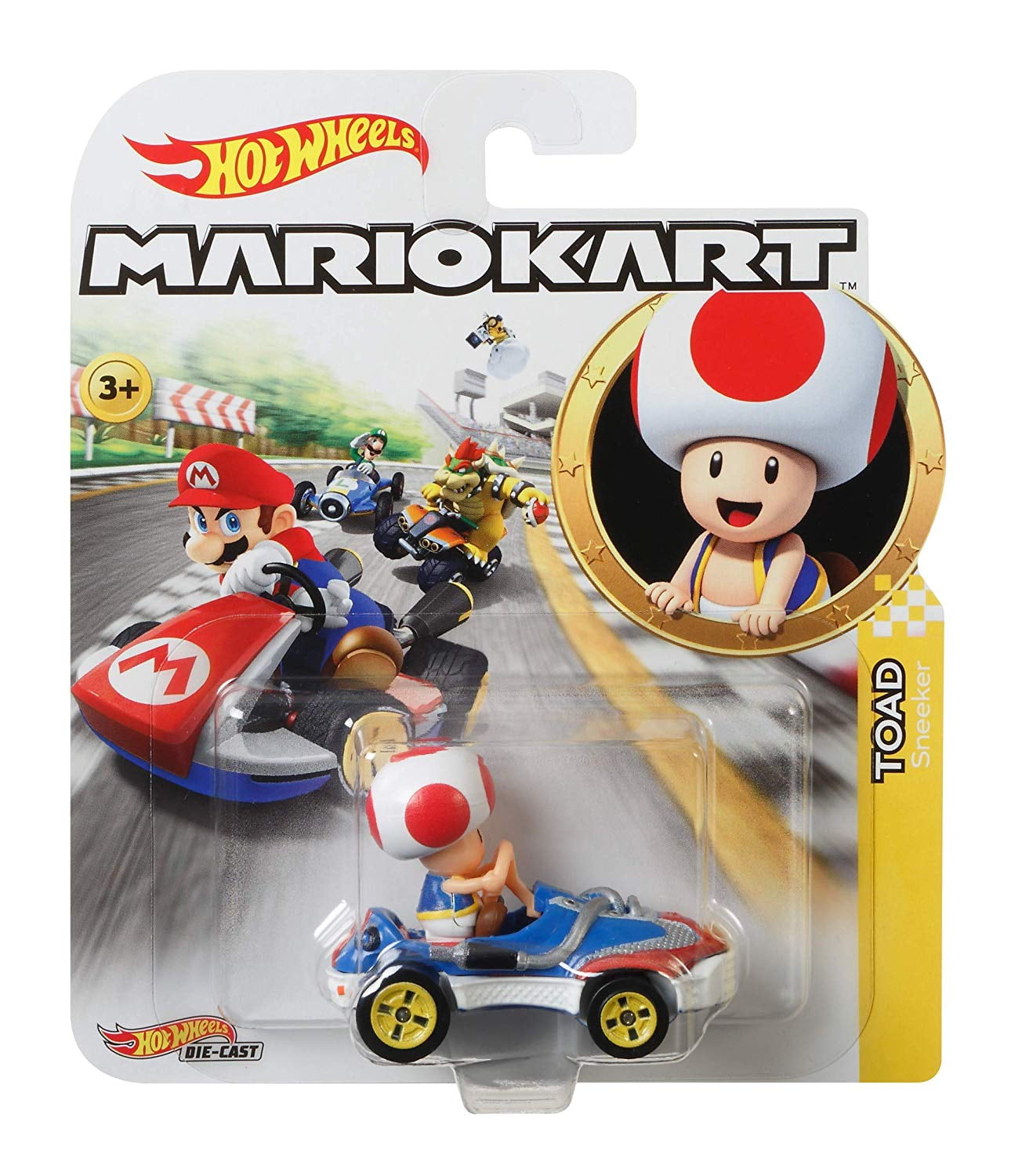 Hot Wheels Mario Kart Waluigi Badwagon New Rare Hard to Find