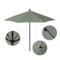 thumbnail image 2 of California Umbrella Venture 9' Bronze Market Umbrella in Spa, 2 of 5
