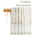 thumbnail image 4 of Cortinas Jinchan Boho, ropa de cocina, nivel café, 45 cm, 2 paneles, 4 of 9