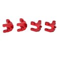thumbnail image 4 of RC Shock Towers Mount, Anti Rust Replacement RC Front Rear Shock Mount 2 Pair Universal  For 1/8 Monster Truck Red, 4 of 8