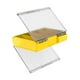 thumbnail image 3 of Caja de aparejos con organizador de doble cara, bandeja portátil para señuelos, equipo para anzuelos, pesca con mosca, agua dulce y salada, chaleco Amarillo, 3 of 8