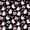 Black White Pink, variant on Manfei Cartoon Ghost Halloween Bed Sheets,Bat Silhouette Full Size Sheets,4 Pieces,1 Flat Sheet,1 Fitted Sheet and 2 Pillowcases