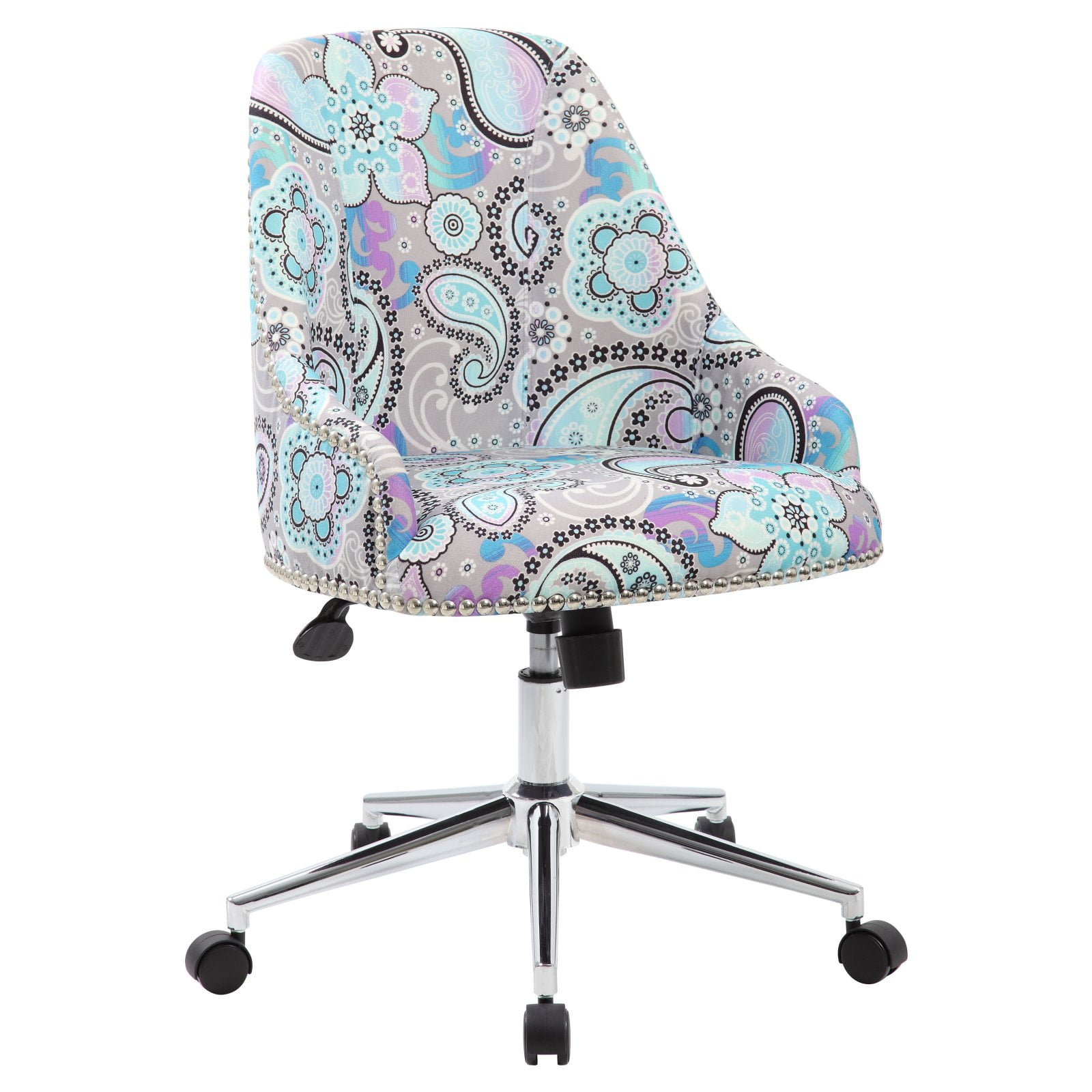 Carnegie Desk Chair Gray - Boss