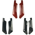 thumbnail image 4 of HEVIRGO 2Pcs Universal Car Rear Bumper Lip Spoiler Diffuser Splitter Scratch Protector, 4 of 10